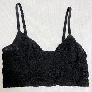 Free People Black Bralette